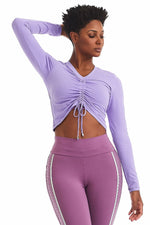   - Cropped Top Mind Long Sleeve - Cajubrasil & Nova Cabana Activewear 