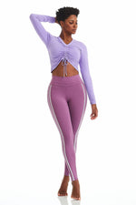   - Cropped Top Mind Long Sleeve - Cajubrasil & Nova Cabana Activewear 