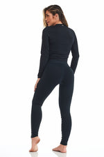   - Cropped Top Mind Long Sleeve - Cajubrasil & Nova Cabana Activewear 