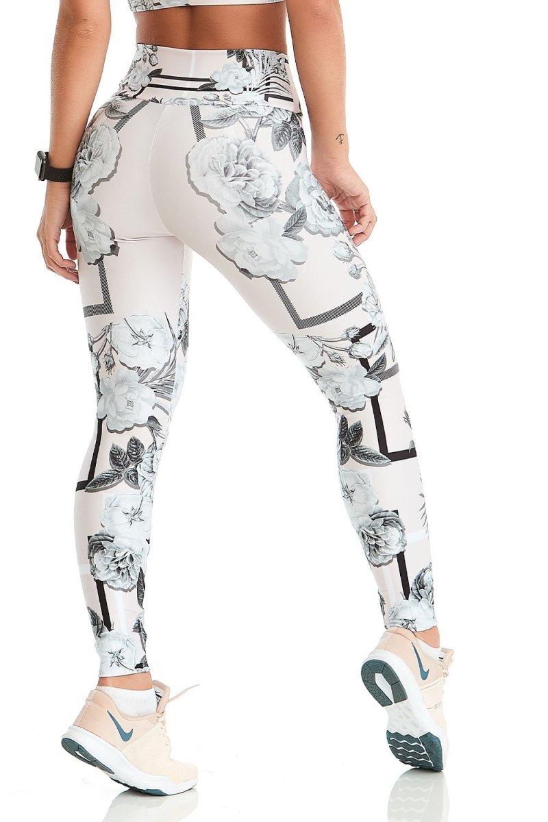  Leggings - Leggings Print Royale - Cajubrasil & Nova Cabana Activewear 