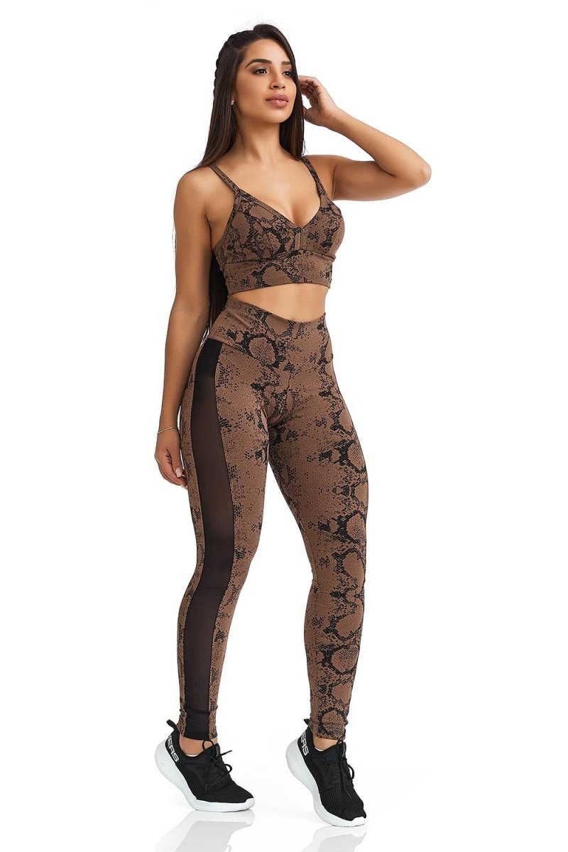  Leggings - Leggings Snake - Cajubrasil & Nova Cabana Activewear 