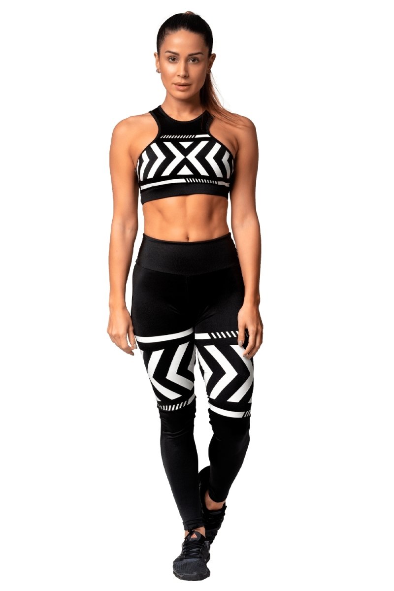  Leggings - Leggings Ethnic Metallic - Massam Fitness & Nova Cabana Activewear 