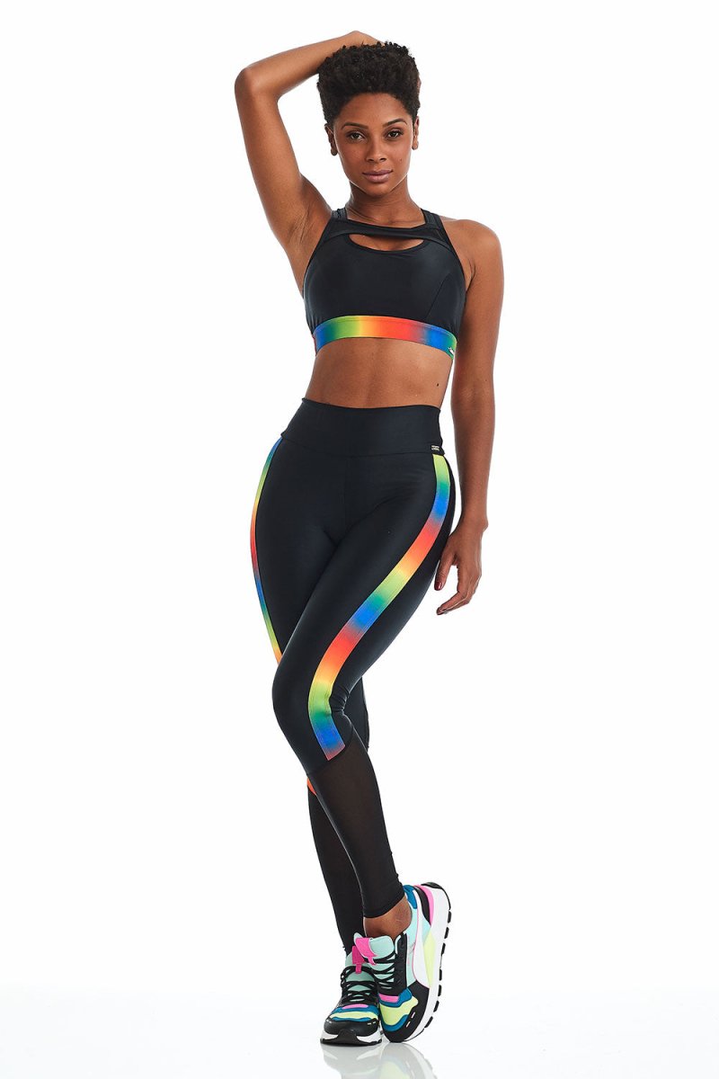  Leggings - Leggings Atletika Colorful - Cajubrasil & Nova Cabana Activewear 