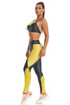  Leggings - Leggings Metallic Graphite - Massam Fitness & Nova Cabana Activewear 