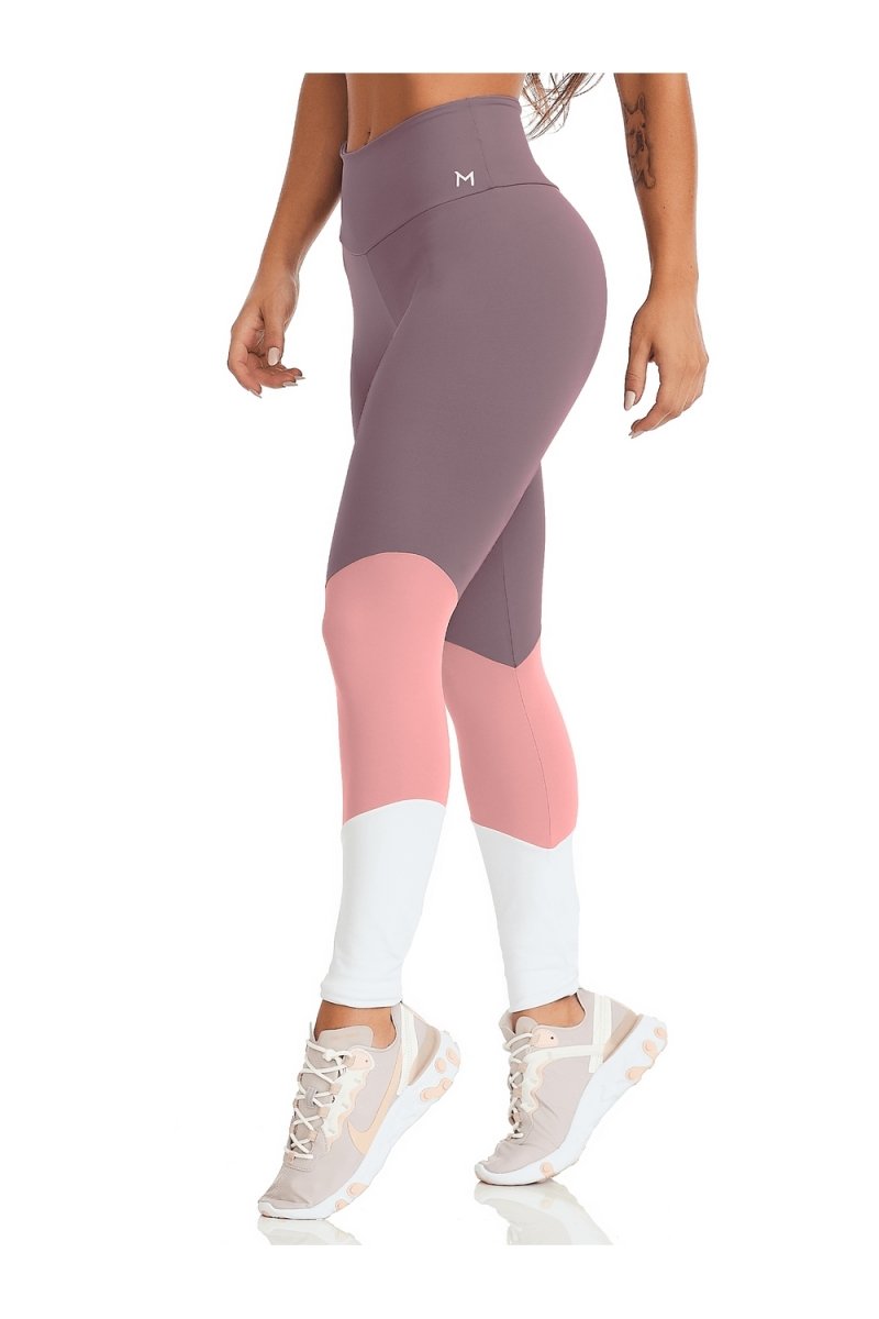  Leggings - Leggings Sofia Triple Color - Massam Fitness & Nova Cabana Activewear 