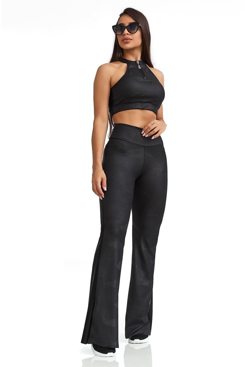  Leggings - Flare Pants Enjoy - Cajubrasil & Nova Cabana Activewear 