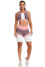  Shorts - Shorts Sofia Triple Color - Massam Fitness & Nova Cabana Activewear 