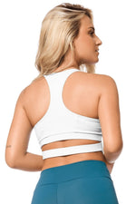  Sport-BH - Top Double Waistband Fixed Padding - Massam Fitness & Nova Cabana Activewear 