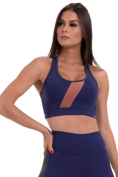  Sport-BH - Top NZ Colorblock - Cajubrasil & Nova Cabana Activewear 