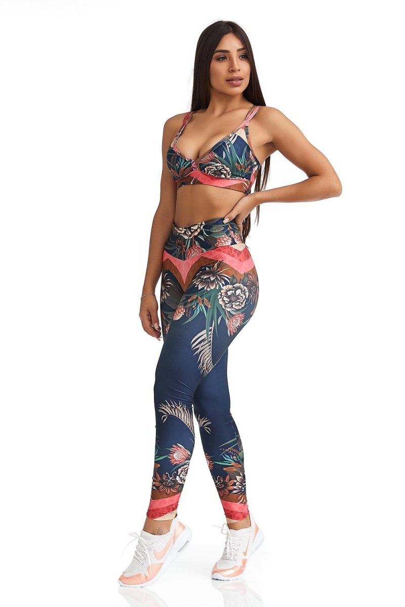  Sport-BH - Top Print Flawless - Cajubrasil & Nova Cabana Activewear 