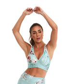  Sport-BH - Top Print Royale - Cajubrasil & Nova Cabana Activewear 