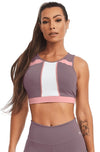  Crop-Top - Top Sofia Triple Color - Massam Fitness & Nova Cabana Activewear 