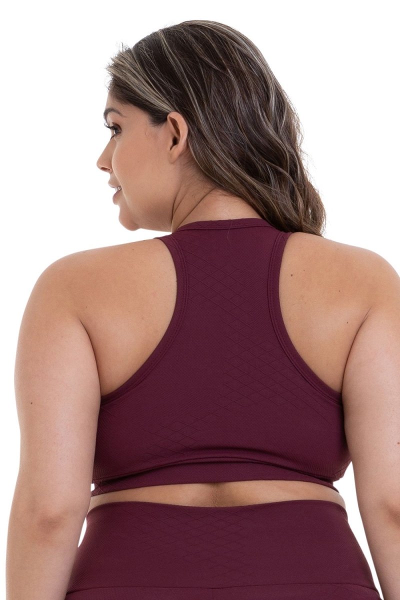  Sport-BH - Top Texture Plus Size - Cajubrasil & Nova Cabana Activewear 